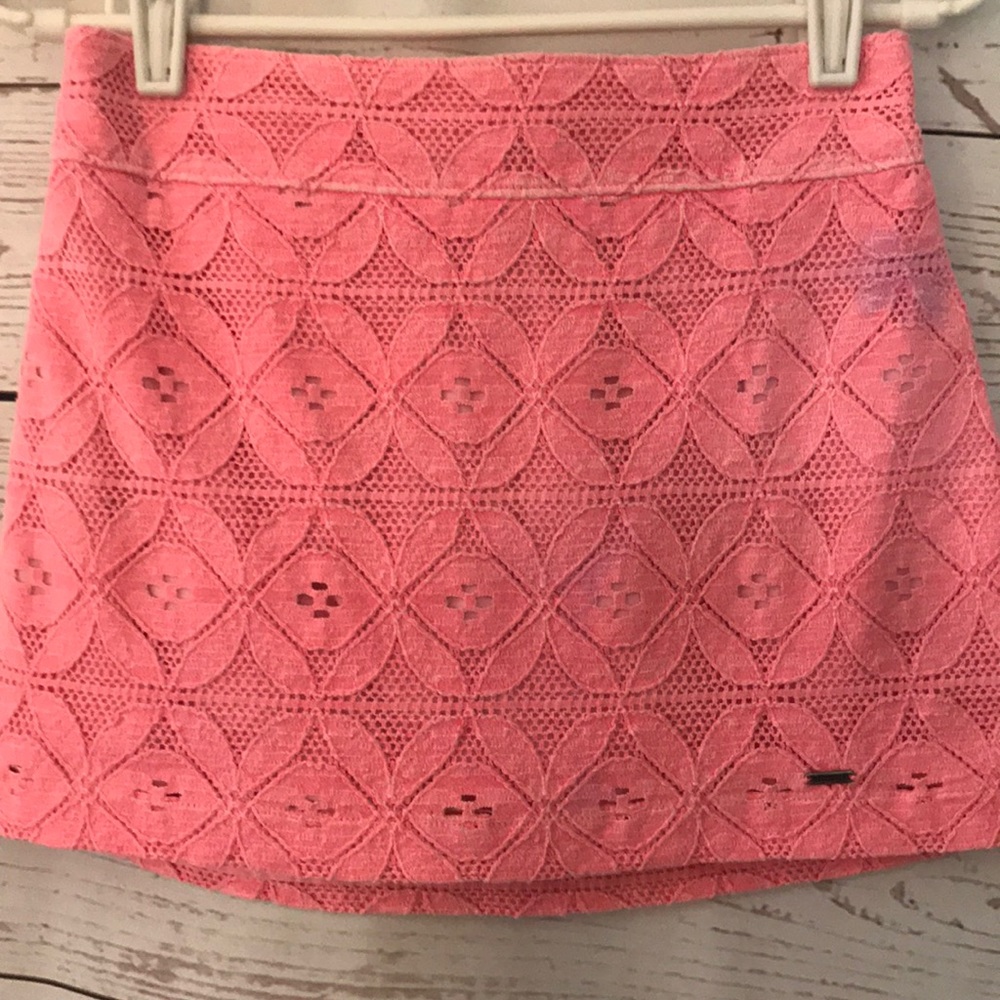 Hollister - Coral Skirt - SML